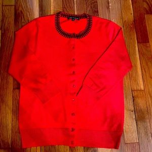 Cable & Gauge buttoned sweater